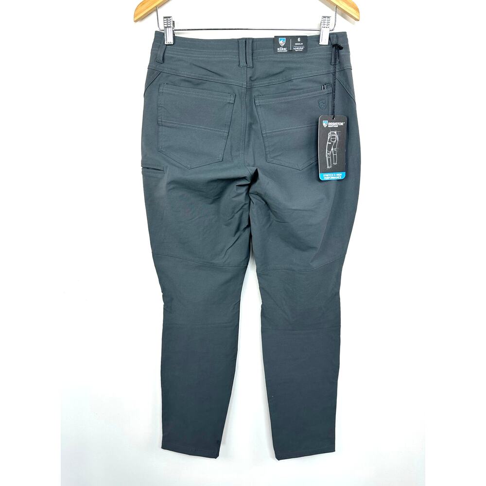 Kuhl Womens's Resistor Kraft Pant Carbon Size 6R NWT - Picture 8 of 12